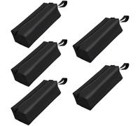 Akfldms 5Pack Small Tool Bag Multi-Purpose Tool Pouch Bags Flat Bottom Zipper Bag Waterproof Oxford Canvas Tool Bag