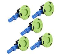 Akfldms 5pcs 3 Inch Concave Vacuum Cup 75mm Heavy Duty Hand Pump Suction Cup with M6 Threaded Stud