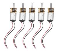 Akfldms 5Pcs DC 3V-6V N20 Mini Micro Metal Gear Motor N20 Micro DC Motor N20 Micro Reduction Motor