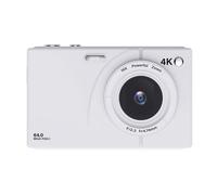 Akfldms 64MP 4K CCD Digital Camera Wifi HD Video Camera 16X Digital Zoom 2.8inch Screen 64GB Card B