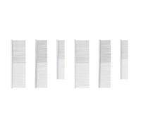 Akfldms 6X 3 Sizes Paper Quilling Tool Comb Carding Holder Create Strip Loops Silver Stainless Steel Teeth Paper Quilling Tool