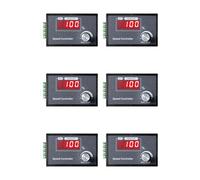 Akfldms 6X PWM DC Motor Speed Controller 6-60V 30A with Digital Display & Robust PCB - Perfect for Various Machines