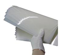 Akfldms 7.5mil/0.19mm Thick Translucent Blank Stencil Sheet 10 Pack 12" X 24" for Cutting Machines