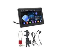 Akfldms 7 Inch Motorcycle Dash Camera DVR Car GPS Navigator High-Definition IPS Screen Dual Bluetooth Carplay Car MP5 Player