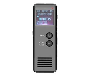 Akfldms 8GB Recorder Multi-Function Recorder HD Student Conference Reporter External MP3 Player