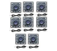 Akfldms 8PCS 100 Degree Camera Module 1MP OV9732 1280x720 30fps USB Camera Module Drive Free with 1.5M Cable for WinXP/7/8/10