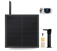 Akfldms 8W Meshtastic Solar Panel Heltec V3 LoRa Node 868-915MHz LoRaWAN Waterproof Remote Network Transmission B