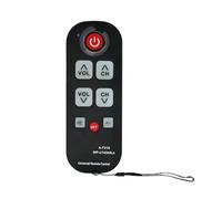 Akfldms A-TV10 for Seniors Universal Controller TV Remote with Big Buttons Simple Waterproof Design for All TV Models