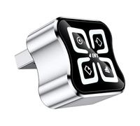 Akfldms Airplay/Mirror Link/Android Auto/Carplay Wireless 4in1 USB Dongle Wireless AI Box Carplay Adapter Wired Carplay to Wireless A