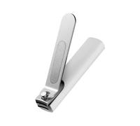 Akfldms Anti-Splash Stainless Steel Fingernail Clipper Portable Incisive Serviceable Pedicure Trimmer Fingernail File with Shell