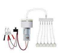 Akfldms Aquarium Aquarium Pump Motor Adjustable PWM Volume Fishing Aquarium Fish Tank Breeding Water Oxygen Pumo Clip Oxygen Pump Outdoor High Power DC Oxygen Generator