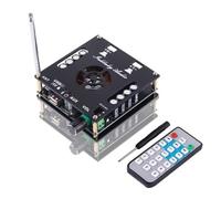 Akfldms Audio Digital Amplifier Module AUX Audio Input withFM Function Dual Channel 2x160W Audio Amplifier