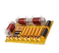 Akfldms Audio Divider Crossover Two Way Divider Double 15 Inch 12 Inch Performance High Sound Protect Stage High & Low Speaker