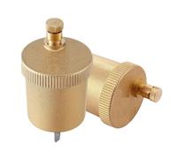 Akfldms Automatic Air Vent Valve, Float Valve 2 Pack 1/8 Inch, Air Bleed Vent for Hot Water Radiators Heating Systems