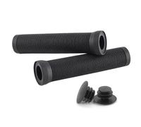 Akfldms Bike Grips 22mm Road Bicycle Grip Anti-Slip Shock-Absorbing Handlebar Grip Bar End Plug Bike Part Black