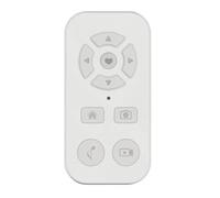 Akfldms Bluetooth Smart Remote for Mobile Phone Universal Remote Control Selfie Stick Bluetooth Camera Controller White