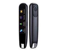 Akfldms Business Reading Pen Translator WIFI Scan Reading Pen 112 Language Offline Translation Pen Dictionary Pen forTravel Business Black