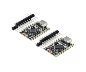 Akfldms -C6-ZERO Module Microcontroller 2Pcs -C6 SuperMini Development Board Program Learning Controller Core Board
