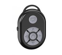 Akfldms Camera Shutter Remote Control for Selfies Wireless Bluetooth Mobile Phones Compact Controller