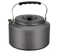 Akfldms Camping Kettle 2.0L Open Campfire Coffee Tea Pot Fast Heating Outdoor Gear Great for Boiling Water Ultralight Portable