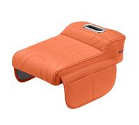 Akfldms Car Center Console Armrest Cushion Arm Rest Box Pad Side Extension Cushion with Tissue Box Organizer Bag