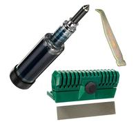 Akfldms Chainsaw Track Guide Bar Maintenance Kit Grease Cleaner Tool Chain Saw Groove Rail Dresser Accessories