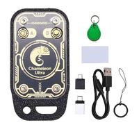 Akfldms Chameleon Ultra Plus RFID Smart Card Emulator IC ID Card Decode Reset+Automatic Polling +UID Keychain/CUID Card