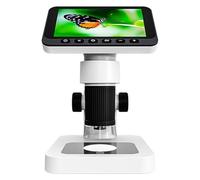 Akfldms Children' S Electron Definition Microscope with Screen Magnifying Glass for Junior High School Students High Microscope