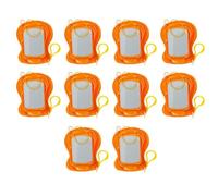 Akfldms Children's Mini Drawing Board Erasable Graffiti Writing Board Key Ring Pendant Drawing Board Birthday Party Gift Orange