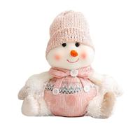 Akfldms Christmas Pink Ornaments Cute Doll Christmas Faceless Doll Cartoon Three-Dimensional Small Ornaments A