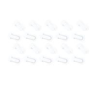 Akfldms Clear Plastic PET Sublimation Blank Double Sided Heat Transfer Bookmark 20pcs Set for School/Grad/Birthday Use