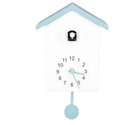 Akfldms Clock Wall Mount with Bird Song Function Minimalist Design Sound for Decoration