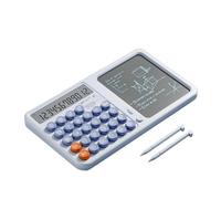 Akfldms Colorful Calculator Fashion Calculator with Writing Tablet Button Calculator Flexible Keyboard for College Student D