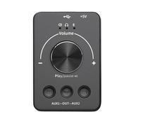 Akfldms Computer Volume Controller Knob Bluetooth-Compatible 3 Volume Control Modes Support One-Click Mute