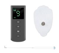 Akfldms Cordless Electric TENS Unit Muscle Stimulation Machine with Electrode Pads Body Massager EMS Mini Massager