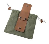 Akfldms Dark Green Outdoor Foraging Bag, Fruit Picking Waist Bag, Canvas Craft Jungle Storage Bag, Hiking Easy Install Easy to Use