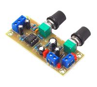 Akfldms DC 10-24V Single Power Supply Subwoofer Amplifier Preamp Circuit Board Featuring Frequency Filter Plate for DIY Projects Kit