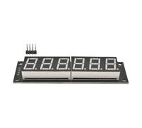 Akfldms Digital Tube Clock Module TM1637 6-Digit 0.56 Inch 7 Segments LED Display Yellow