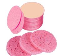 Akfldms Disposable for Makeup Removing Sponge 60pcs Count Compressed Sponges for Daily Cleaning and Skincare