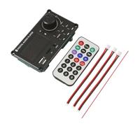 Akfldms DIY MP3 Decoder Board Bluetooth 12V 2 * 50W Car MP3 Player USB FM Call Recording Folder Switching 100W Amplifier DC 8-24V
