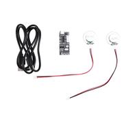 Akfldms Diy Speaker Bone Conduction Hidden Sound System 4Ohm 5W Vibration Horn Resonance with Bluetooth Amplifier Board