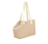 Akfldms Dog Chest Carrier Portable Pet Purse Sling Foldable Breathable Pet Mesh Sling Small Dog Cat SoftSided Carrier 18x33x23cm