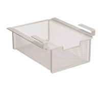Akfldms Drawer-Style Storage Box Under Table Drawer Metal Under Shelf Basket Storage Organizer