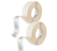 Akfldms Drywall Corner Tape, 100 Feet By 2 Inch Reinforced Corner Drywall Tape with Metal for Corner Wall Crack Repair Tape