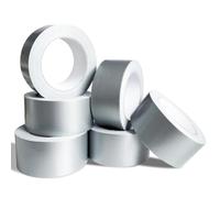 Akfldms Duct Tape Heavy Duty,2 Inch x 27 Yards,6Pack Silver Duct Tape Waterproof,Strong Flexible and Adhesive for Indoor Outdoor