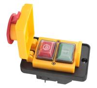 Akfldms DZ05 7 Pins 400V IP55 Three-Phase Electromagnetic Emergency Stop Push Button Switch