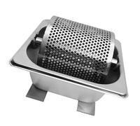 Akfldms Efficient Stainless Steel Butter Roller with Base, for American Burgers Labor-Saving Butter Spreader