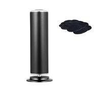 Akfldms Electric Foot Scrubber Professional Callus Remover forFeet with60pcs Sandpaper Discs Black