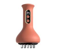 Akfldms Electric Microcurrent Hot Compress Massage Cupping Brush Lymphatic Drainage Scraping Fat Burning Machine Burner