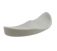 Akfldms Ergonomic Handguard Mouse Pad G80 Silicon Gel Streamline Wrist Rest Support Mat Computer Mousepad for Office Grey